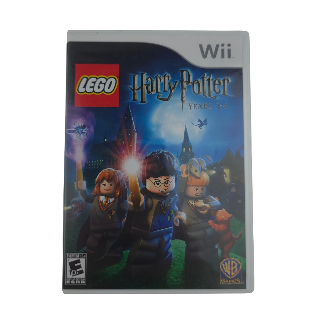 LEGO Harry Potter Years 1-4 Nintendo Wii Game with Sorcerers Stone DVD Movie